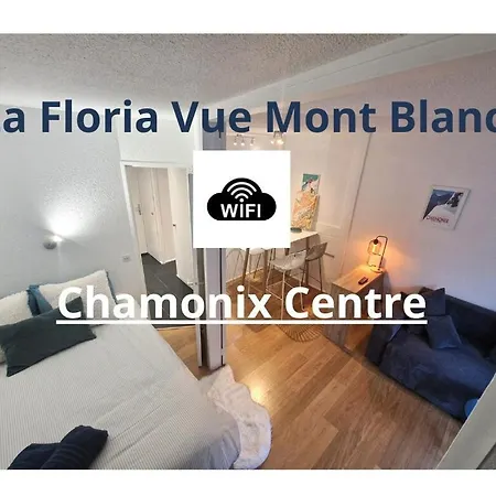 La Floria, Vue Mont Blanc Chamonix Mont Blanc